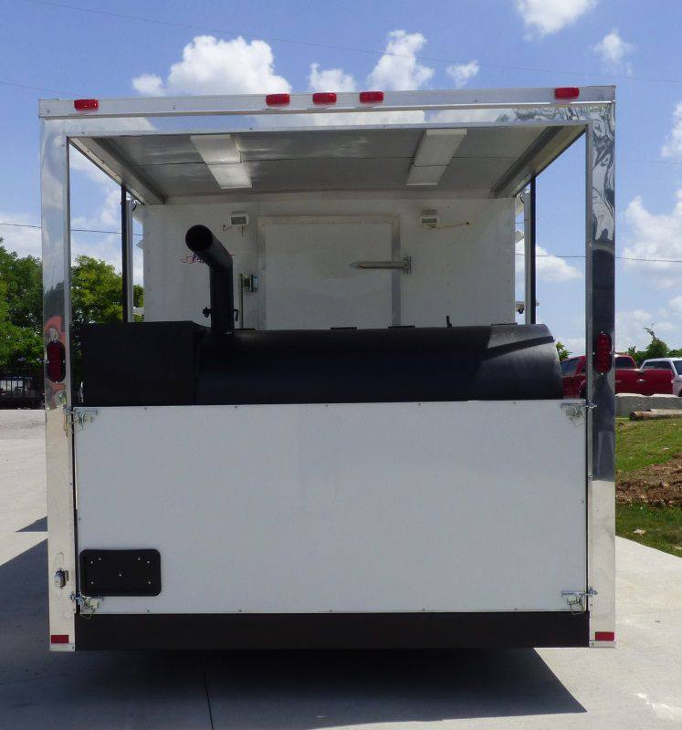 1370-concession-trailer-8.5-x24-white-with-appliances-event-smoker-kitchen-48.jpg Concession Trailer 8.5'x24' White - (With Appliances) Event Smoker Kitchen