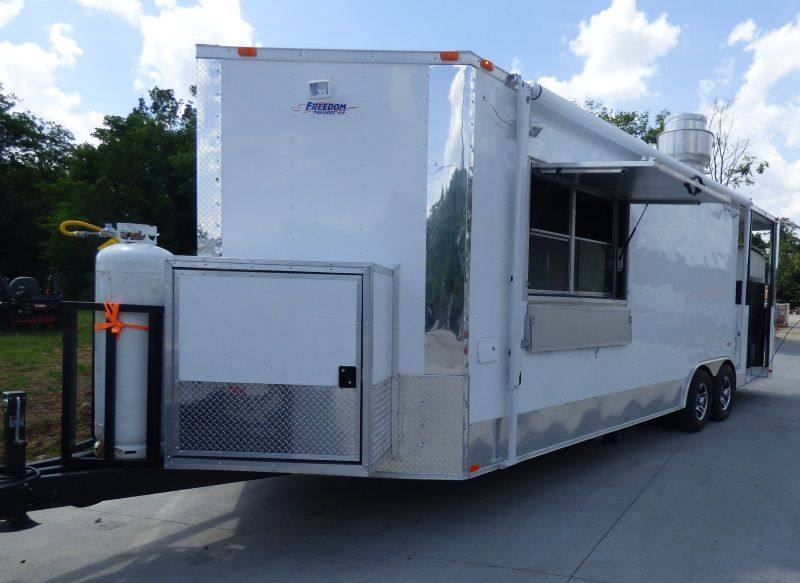 1370-concession-trailer-8.5-x24-white-with-appliances-event-smoker-kitchen-53.jpg Concession Trailer 8.5'x24' White - (With Appliances) Event Smoker Kitchen
