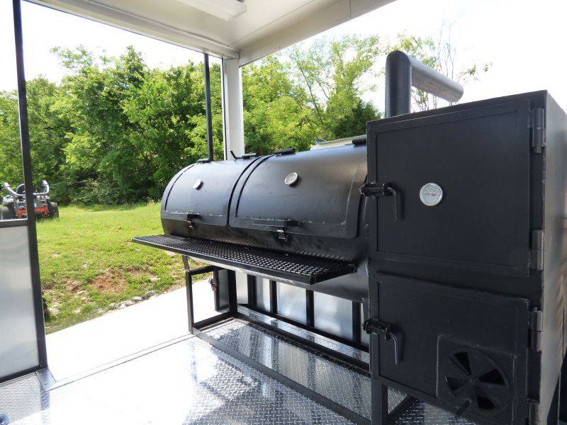 1370-concession-trailer-8.5-x24-white-with-appliances-event-smoker-kitchen-55.jpg Concession Trailer 8.5'x24' White - (With Appliances) Event Smoker Kitchen