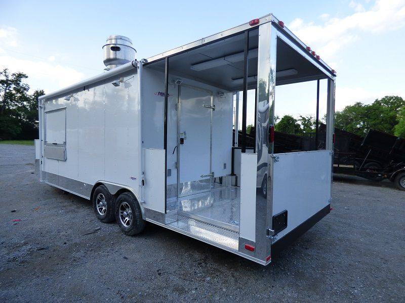 1370-concession-trailer-8.5-x24-white-with-appliances-event-smoker-kitchen-6.jpg Concession Trailer 8.5'x24' White - (With Appliances) Event Smoker Kitchen