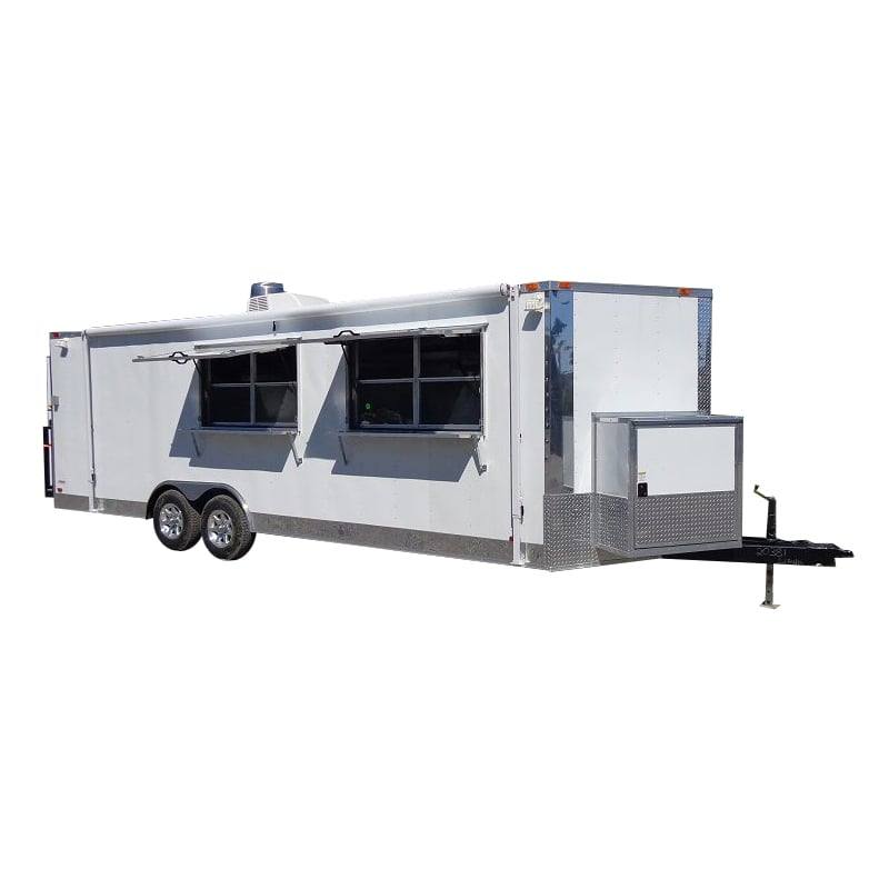 1371-concession-trailer-8.5-x24-white-food-catering-event-vending-1.jpg Concession Trailer 8.5'x24' White - Food Catering Event Vending