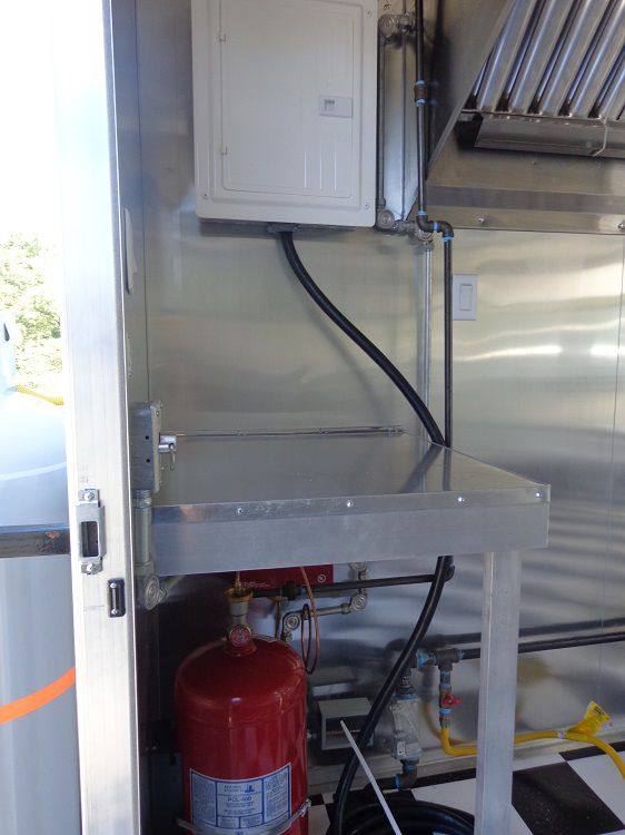 1371-concession-trailer-8.5-x24-white-food-catering-event-vending-10.jpg Concession Trailer 8.5'x24' White - Food Catering Event Vending