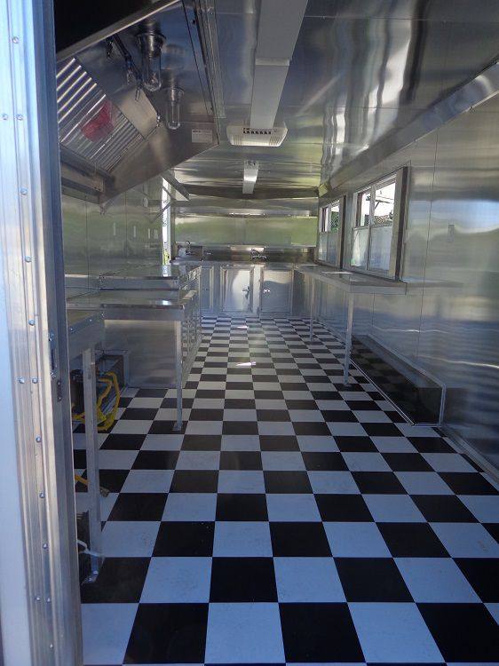 1371-concession-trailer-8.5-x24-white-food-catering-event-vending-9.jpg Concession Trailer 8.5'x24' White - Food Catering Event Vending
