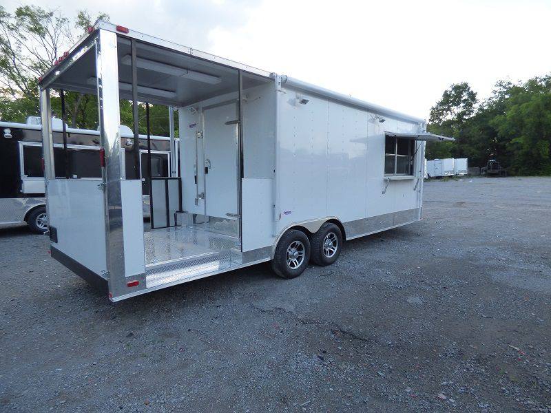 1373-concession-trailer-8.5-x24-white-bbq-food-event-catering-19.jpg Concession Trailer 8.5'x24' White BBQ Food Event Catering