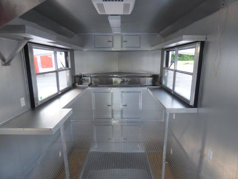 1373-concession-trailer-8.5-x24-white-bbq-food-event-catering-22.jpg Concession Trailer 8.5'x24' White BBQ Food Event Catering