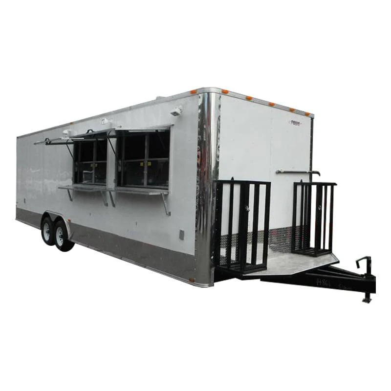 1375-concession-trailer-8.5-x24-white-event-catering-bbq-food-appliances-1.webp Concession Trailer 8.5'x24' White Event Catering BBQ Food - Appliances