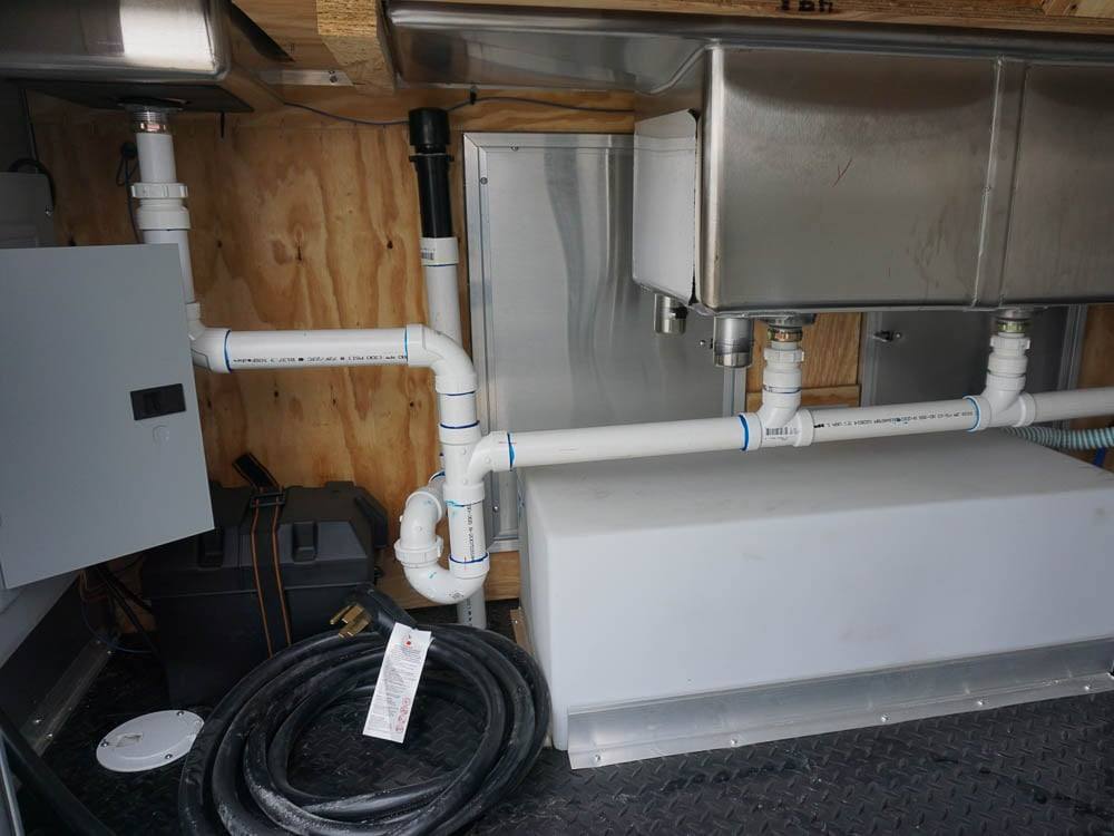 Concession Trailer 8.5'x24' With 6' BBQ Porch and Appliances
