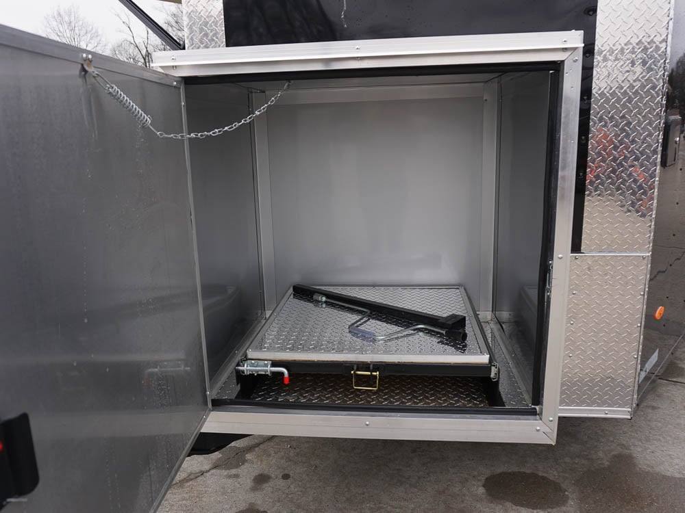 Concession Trailer 8.5'x24' With 6' BBQ Porch and Appliances
