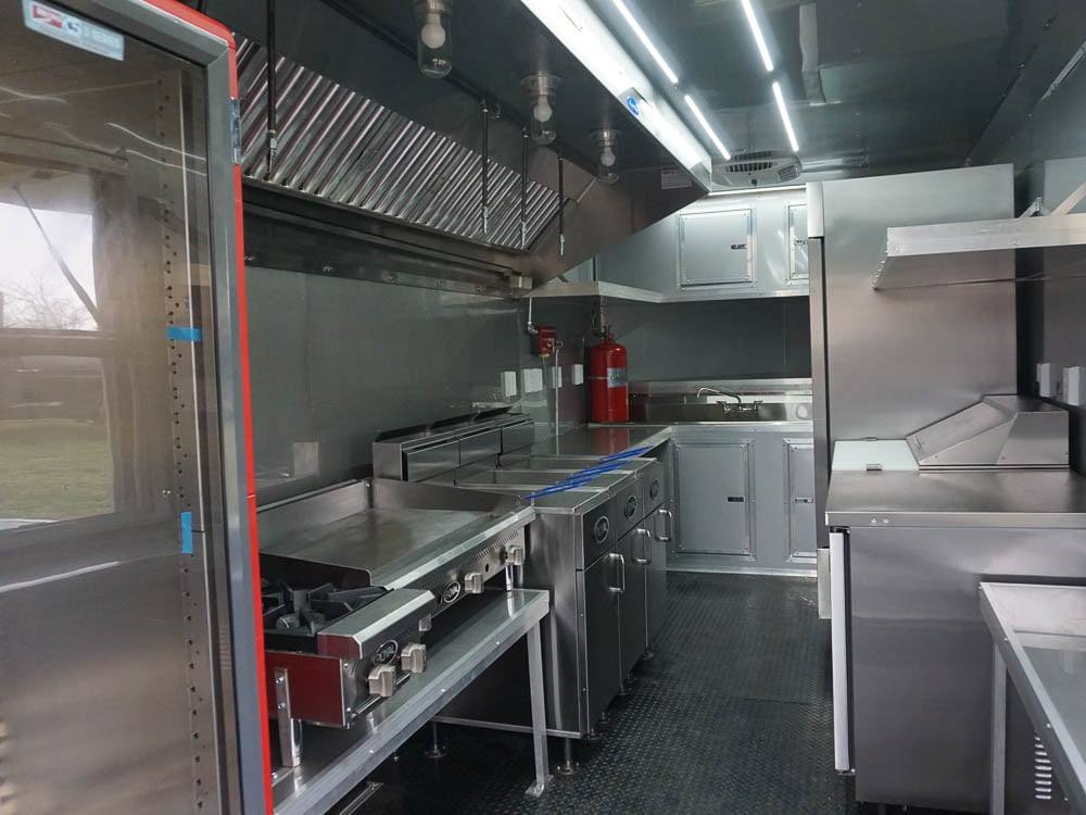 Concession Trailer 8.5'x24' With 6' BBQ Porch and Appliances