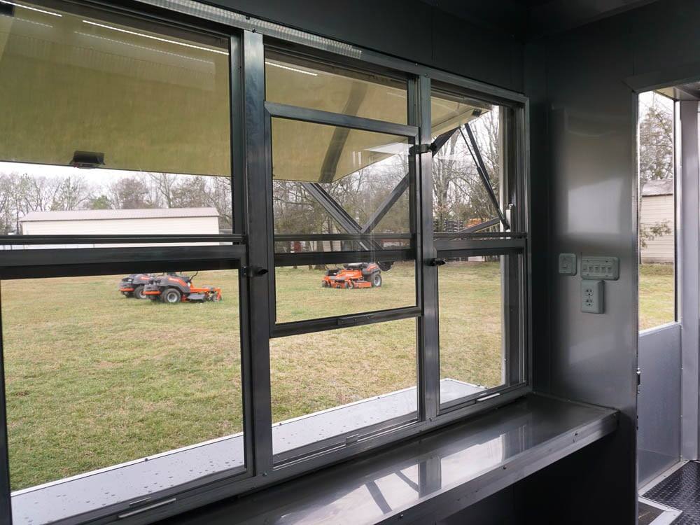 Concession Trailer 8.5'x24' With 6' BBQ Porch and Appliances