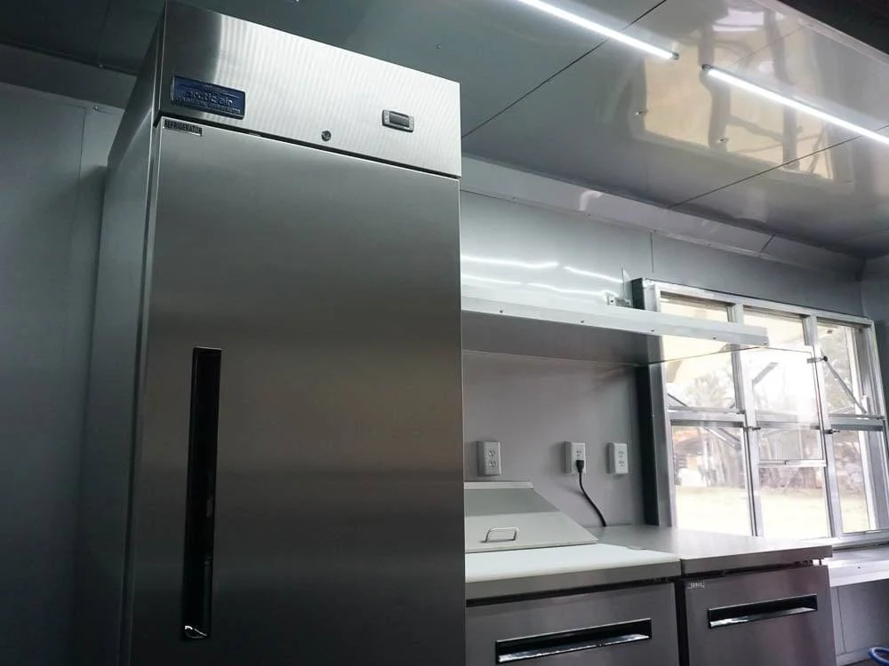 Concession Trailer 8.5'x24' With 6' BBQ Porch and Appliances