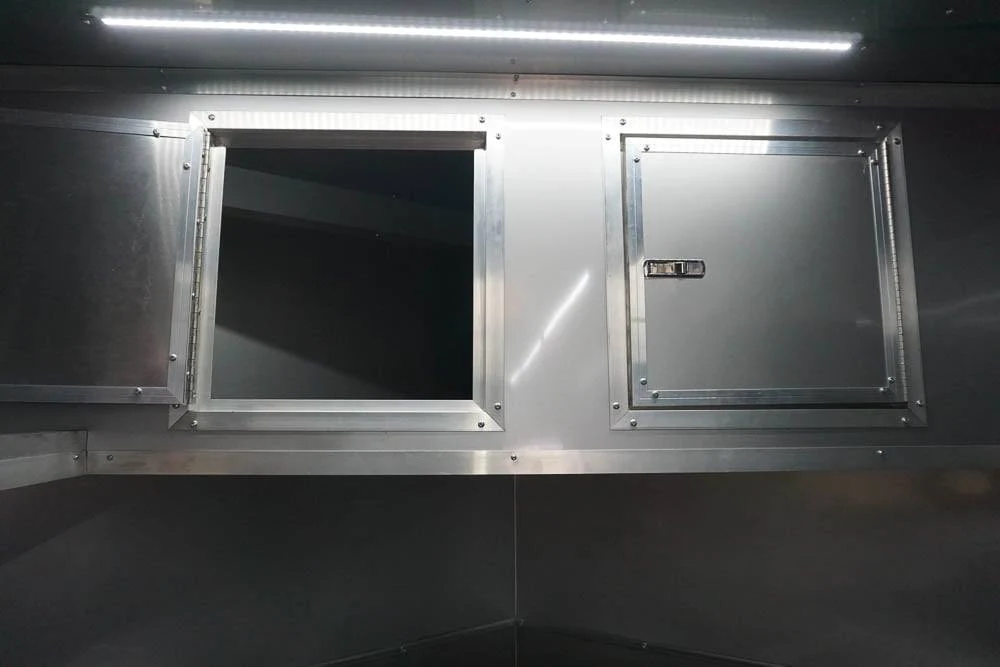 Concession Trailer 8.5'x24' With 6' BBQ Porch and Appliances