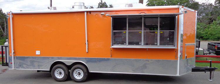 1377-concession-trailer-8.5-x24-with-appliances-food-catering-bbq-orange-12.jpg Concession Trailer 8.5'x24' With Appliances Food Catering BBQ (Orange)