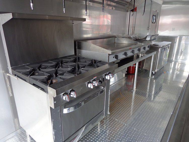 1377-concession-trailer-8.5-x24-with-appliances-food-catering-bbq-orange-2.jpg Concession Trailer 8.5'x24' With Appliances Food Catering BBQ (Orange)