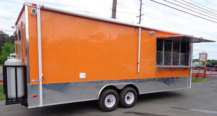 1377-concession-trailer-8.5-x24-with-appliances-food-catering-bbq-orange-23.jpg Concession Trailer 8.5'x24' With Appliances Food Catering BBQ (Orange)