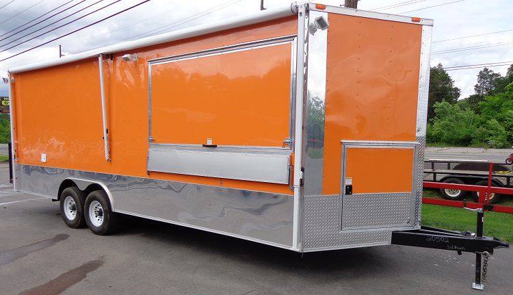 1377-concession-trailer-8.5-x24-with-appliances-food-catering-bbq-orange-32.jpg Concession Trailer 8.5'x24' With Appliances Food Catering BBQ (Orange)