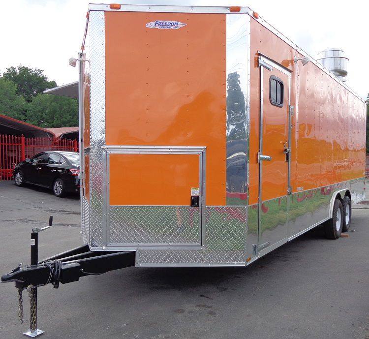 1377-concession-trailer-8.5-x24-with-appliances-food-catering-bbq-orange-46.jpg Concession Trailer 8.5'x24' With Appliances Food Catering BBQ (Orange)
