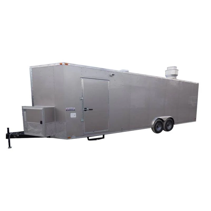 Concession Trailer 8.5'x28' Arizona Beige - Food Event Catering BBQ