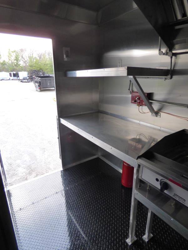Concession Trailer 8.5'x28' Arizona Beige - Food Event Catering BBQ