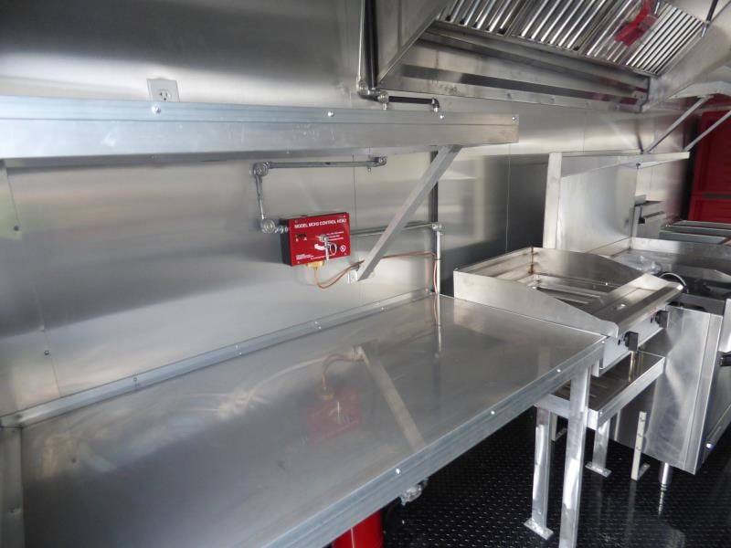 Concession Trailer 8.5'x28' Arizona Beige - Food Event Catering BBQ