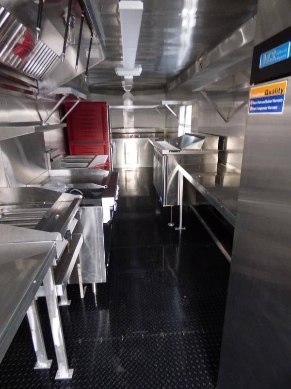 Concession Trailer 8.5'x28' Arizona Beige - Food Event Catering BBQ