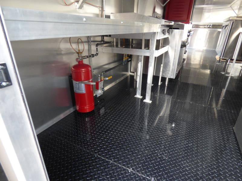 Concession Trailer 8.5'x28' Arizona Beige - Food Event Catering BBQ