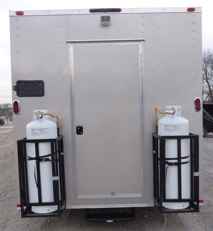 Concession Trailer 8.5'x28' Arizona Beige - Food Event Catering BBQ