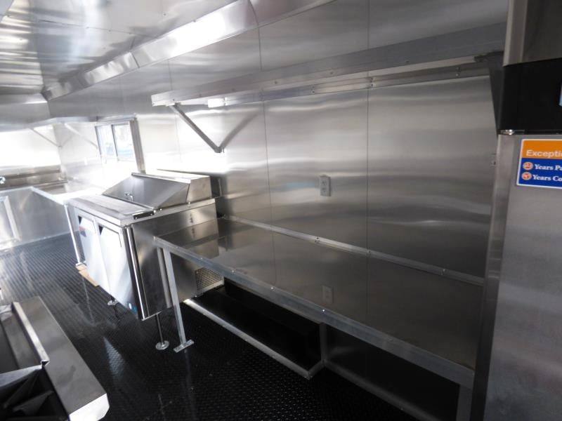 Concession Trailer 8.5'x28' Arizona Beige - Food Event Catering BBQ