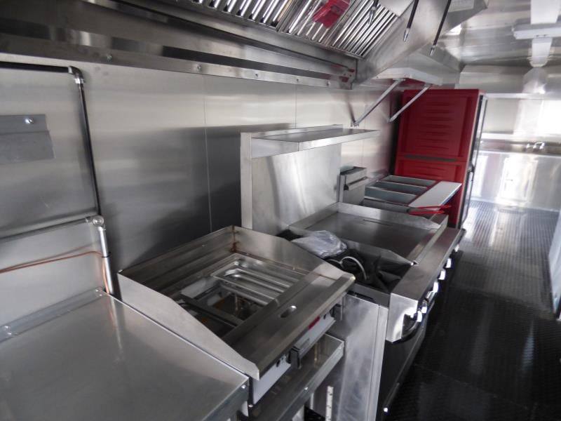 Concession Trailer 8.5'x28' Arizona Beige - Food Event Catering BBQ