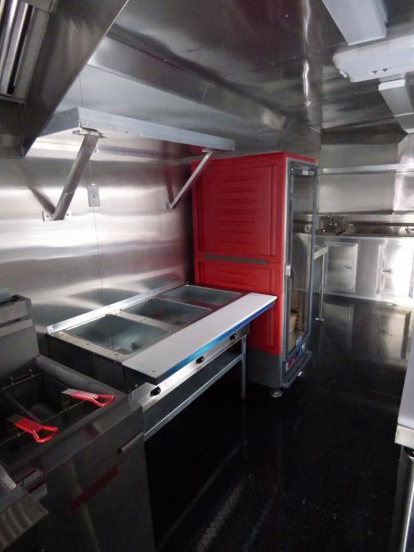 Concession Trailer 8.5'x28' Arizona Beige - Food Event Catering BBQ