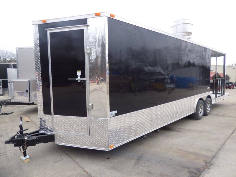 1380-concession-trailer-8.5-x28-black-bbq-smoker-event-catering-food-restroom-25.jpg Concession Trailer 8.5'x28' Black - BBQ Smoker Event Catering Food Restroom