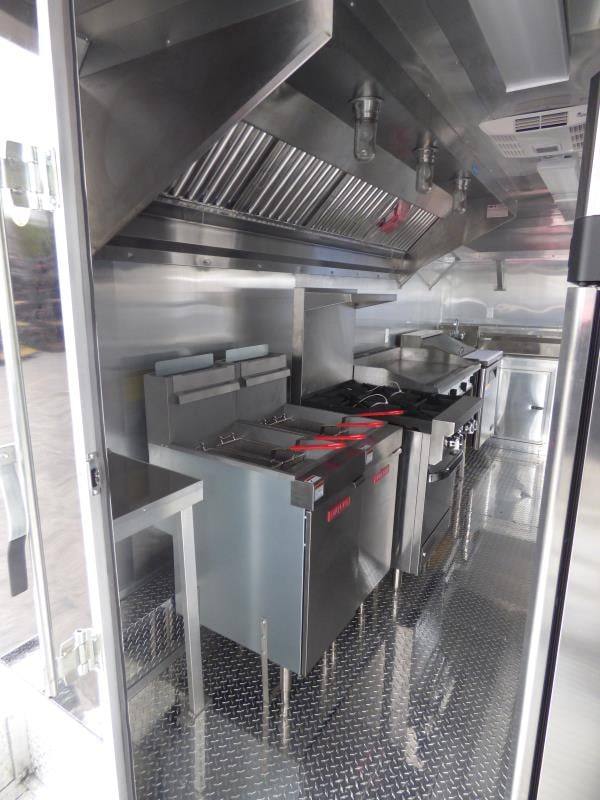 1381-concession-trailer-8.5-x28-black-smoker-bbq-catering-food-event-restroom-11.jpg Concession Trailer 8.5'x28' Black - Smoker BBQ Catering Food Event Restroom