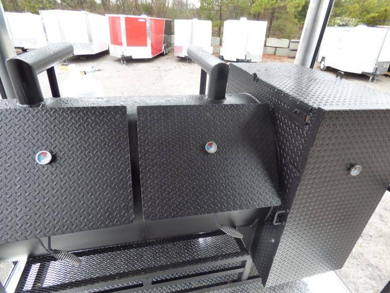 1381-concession-trailer-8.5-x28-black-smoker-bbq-catering-food-event-restroom-16.jpg Concession Trailer 8.5'x28' Black - Smoker BBQ Catering Food Event Restroom
