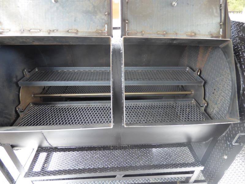 1381-concession-trailer-8.5-x28-black-smoker-bbq-catering-food-event-restroom-3.jpg Concession Trailer 8.5'x28' Black - Smoker BBQ Catering Food Event Restroom