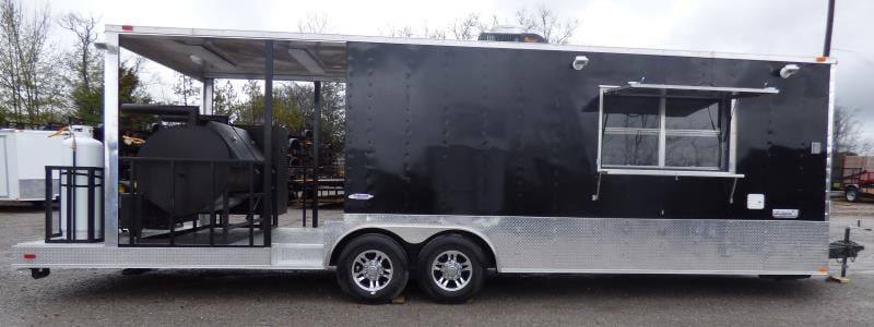 1381-concession-trailer-8.5-x28-black-smoker-bbq-catering-food-event-restroom-33.jpg Concession Trailer 8.5'x28' Black - Smoker BBQ Catering Food Event Restroom