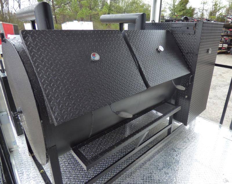1381-concession-trailer-8.5-x28-black-smoker-bbq-catering-food-event-restroom-35.jpg Concession Trailer 8.5'x28' Black - Smoker BBQ Catering Food Event Restroom