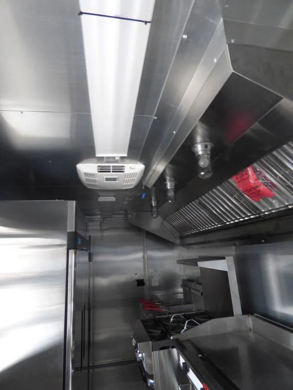 1381-concession-trailer-8.5-x28-black-smoker-bbq-catering-food-event-restroom-36.webp Concession Trailer 8.5'x28' Black - Smoker BBQ Catering Food Event Restroom