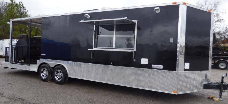1381-concession-trailer-8.5-x28-black-smoker-bbq-catering-food-event-restroom-37.jpg Concession Trailer 8.5'x28' Black - Smoker BBQ Catering Food Event Restroom