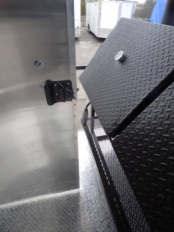1381-concession-trailer-8.5-x28-black-smoker-bbq-catering-food-event-restroom-5.jpg Concession Trailer 8.5'x28' Black - Smoker BBQ Catering Food Event Restroom