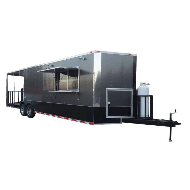 1383-concession-trailer-8.5-x28-charcoal-gray-bbq-smoker-event-catering-1.webp Concession Trailer 8.5'x28' Charcoal Gray - BBQ Smoker Event Catering