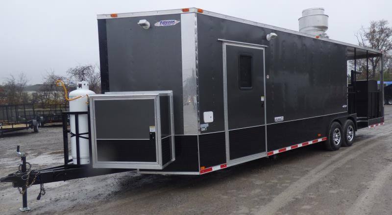 1383-concession-trailer-8.5-x28-charcoal-gray-bbq-smoker-event-catering-46.jpg Concession Trailer 8.5'x28' Charcoal Gray - BBQ Smoker Event Catering