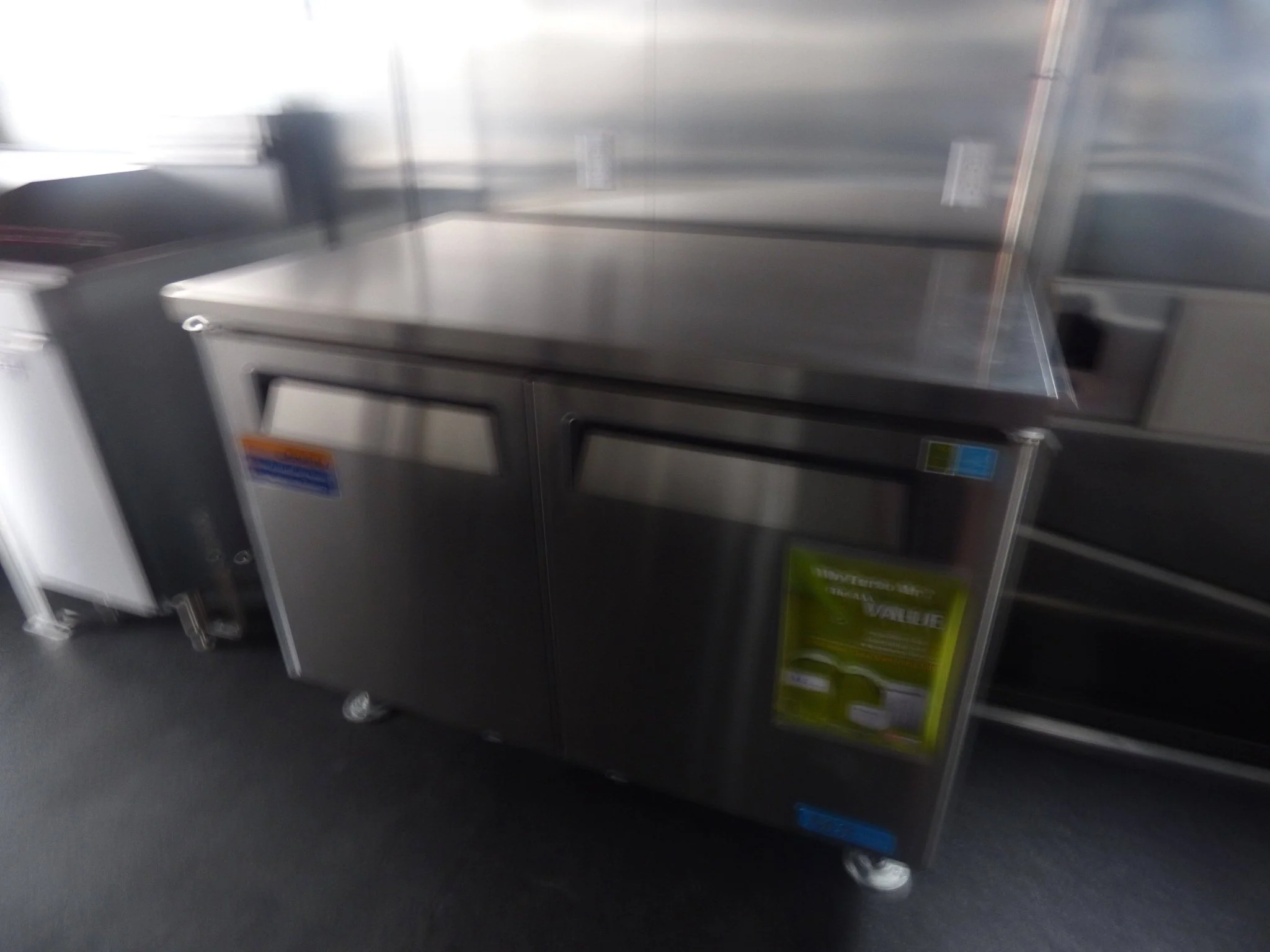Concession Trailer 8.5'x28' Charcoal Gray - Smoker BBQ Vending Concession
