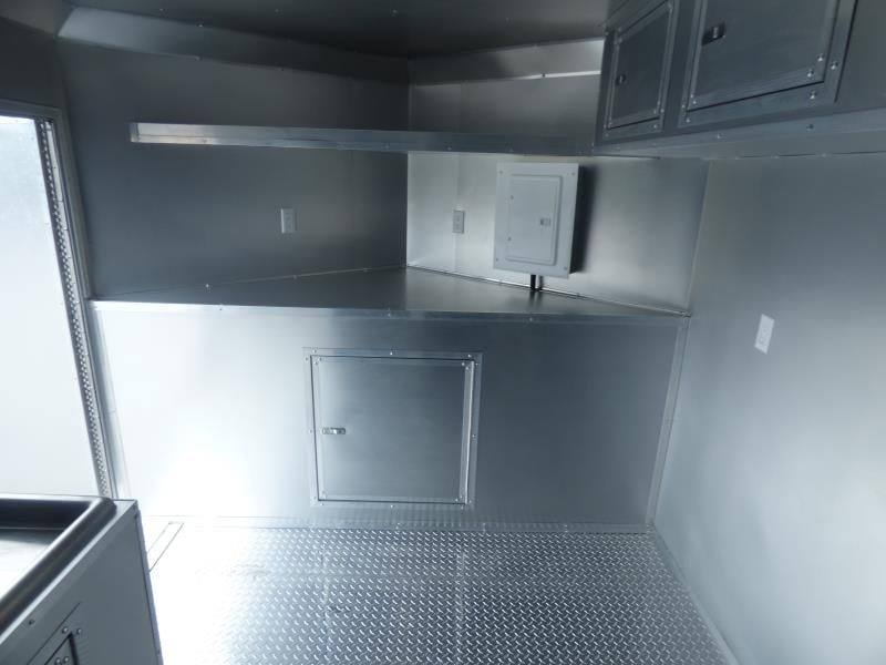 1385-concession-trailer-8.5-x28-dove-gray-vending-food-bbq-catering-14.jpg Concession Trailer 8.5'x28' Dove Gray - Vending Food BBQ Catering