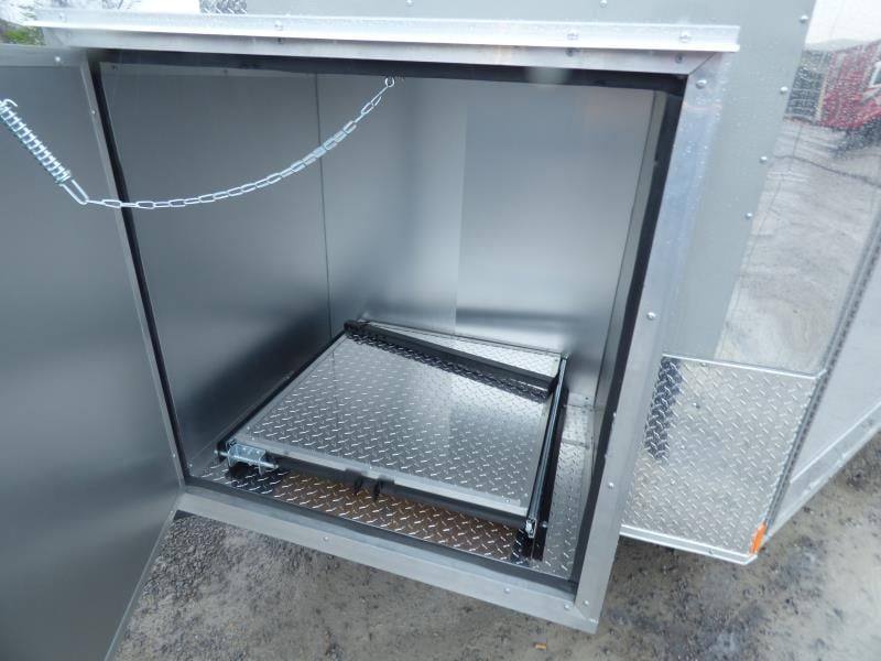 1385-concession-trailer-8.5-x28-dove-gray-vending-food-bbq-catering-19.jpg Concession Trailer 8.5'x28' Dove Gray - Vending Food BBQ Catering