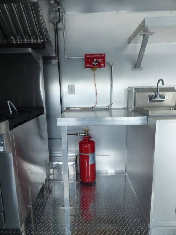 1385-concession-trailer-8.5-x28-dove-gray-vending-food-bbq-catering-2.jpg Concession Trailer 8.5'x28' Dove Gray - Vending Food BBQ Catering