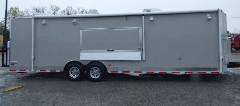 1385-concession-trailer-8.5-x28-dove-gray-vending-food-bbq-catering-20.jpg Concession Trailer 8.5'x28' Dove Gray - Vending Food BBQ Catering