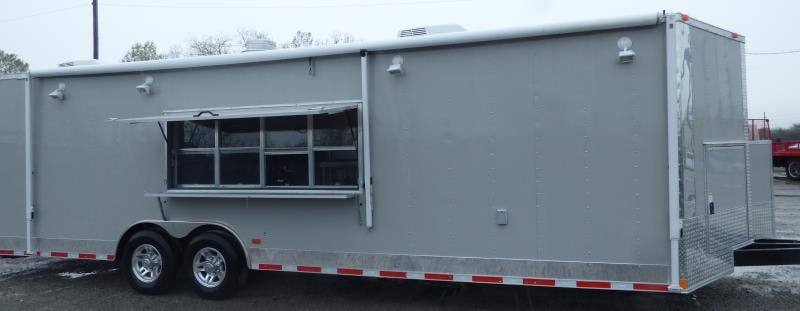 1385-concession-trailer-8.5-x28-dove-gray-vending-food-bbq-catering-22.jpg Concession Trailer 8.5'x28' Dove Gray - Vending Food BBQ Catering