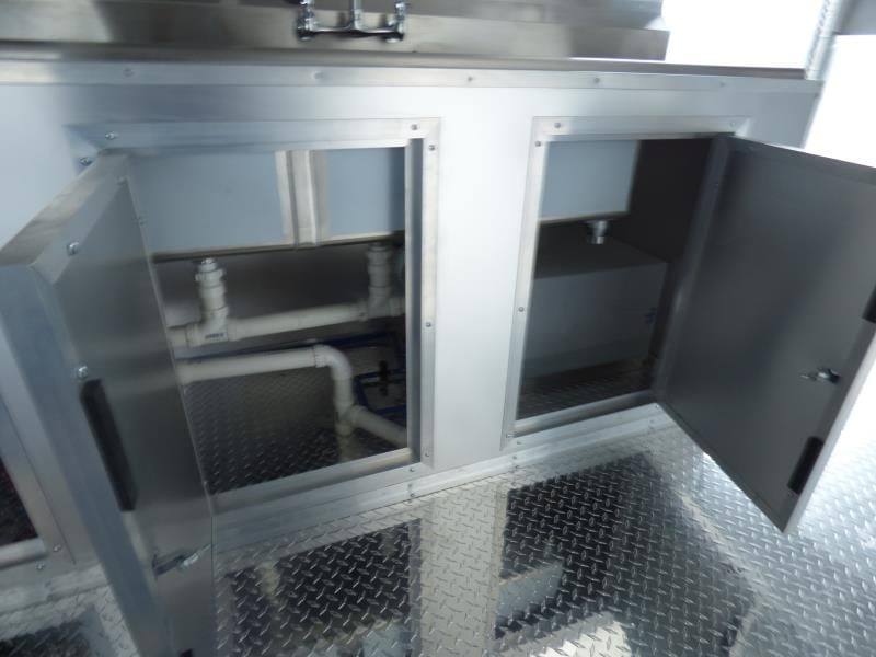 1385-concession-trailer-8.5-x28-dove-gray-vending-food-bbq-catering-4.jpg Concession Trailer 8.5'x28' Dove Gray - Vending Food BBQ Catering