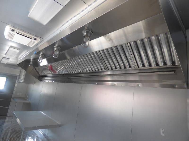 1386-concession-trailer-8.5-x28-red-food-catering-enclosed-kitchen-18.jpg Concession Trailer 8.5'x28' Red - Food Catering Enclosed Kitchen