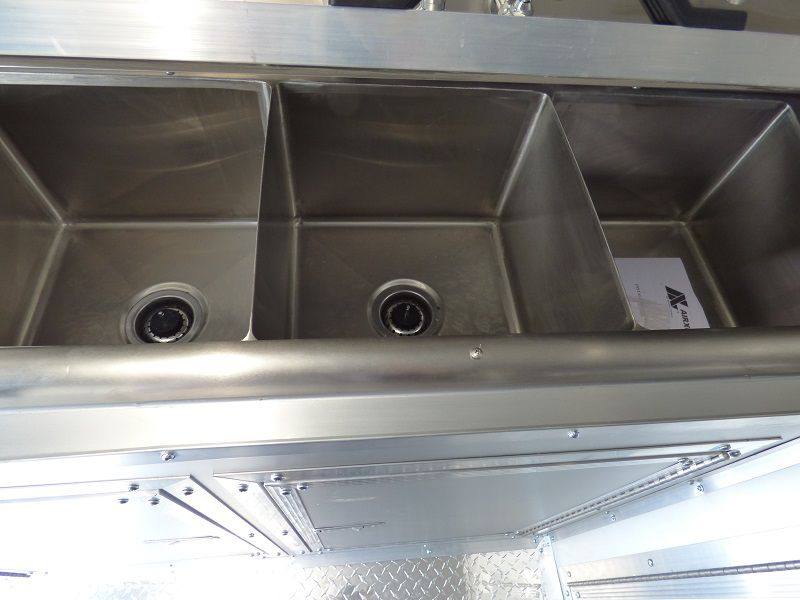 1386-concession-trailer-8.5-x28-red-food-catering-enclosed-kitchen-20.jpg Concession Trailer 8.5'x28' Red - Food Catering Enclosed Kitchen